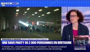 Rave-party en Bretagne: la ministre Emmanuelle Wargon dénonce "un comportement totalement irresponsable"