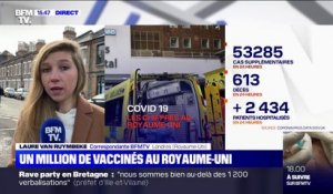 Covid-19: un million de personnes ont été vaccinées au Royaume-Uni