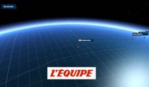 La carte 3D du 3 janvier - Voile - Vendée Globe