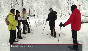 Intempéries : la neige s'invite en France