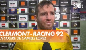 La colère de Camille Lopez après Clermont - Racing 92