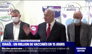 Covid-19: plus d'un million de vaccinés en deux semaines en Israël