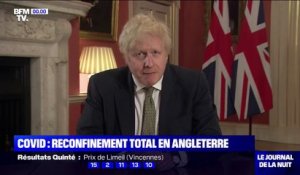 Covid-19: Boris Johnson annonce le reconfinement total de l'Angleterre