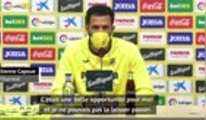 Villarreal - Capoue : "C'était une belle opportunité pour moi et je ne pouvais pas la laisser passer"