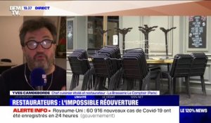 Yves Camdeborde sur la restauration: "Notre profession est au bord du gouffre humainement et financièrement parlant"