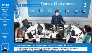 La matinale de France Bleu Creuse du 06/01/2021