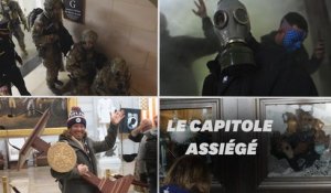 Les images du chaos dans le Capitole à Washington