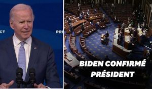 La victoire de Biden confirmée par le Congrès après le chaos au Capitole