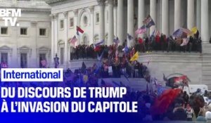 Du discours de Trump à l’invasion du Capitole: le récit d’un 6 janvier chaotique à Washington