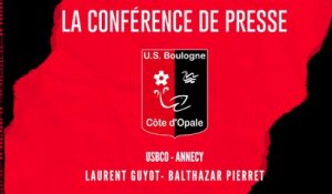 [NATIONAL] J17 Conférence de presse avant match USBCO - Annecy