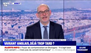 Les dernières analyses des eaux usées en Ile-de-France témoignent d'une "remontée" de la circulation du Covid, selon le Pr Vincent Maréchal