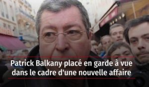 Patrick Balkany placé en garde à vue dans le cadre d'une nouvelle affaire