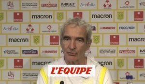 Domenech : «Il faut retrouver la confiance» - Foot - L1 - Nantes