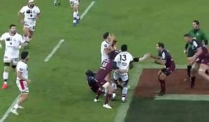 TOP 14 - Essai de Cameron WOKI (UBB) - Bordeaux-Bègles - Lyon - J14 - Saison 2020/2021