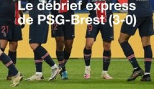 Ligue 1: Le débrief express de PSG-Brest (3-0)