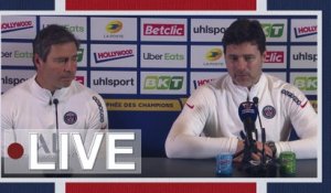 Replay : Conférence de presse de Mauricio Pochettino avant Paris Saint-Germain - Olympique de Marseille