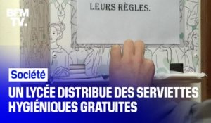 Ce lycée francilien distribue des protections hygiéniques gratuites
