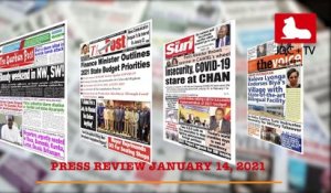 CAMEROONIAN PRESS REVIEW JANUARY 14, 2021