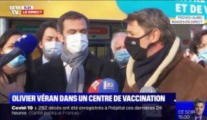 Olivier Véran: "Ce matin, il y avait 833 centres de vaccination ouverts sur le territoire national"