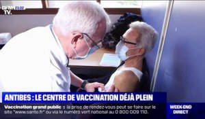 Antibes: le centre de vaccination anti-Covid déjà plein
