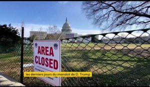 États-Unis : Washington se barricade à quelques jours de l'investiture de Joe Biden