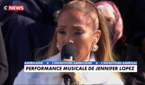 Jennifer Lopez interprète « This land is your land » à la cérémonie d'investiture américaine