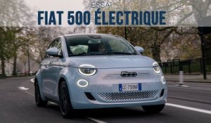 Essai Fiat 500 100% électrique (2021)