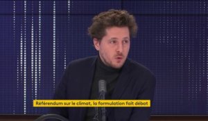 Protection de l'environnement dans la Constitution : "J'ai toujours dit que ça dépendait de la formulation et que j'étais méfiant", explique Julien Bayou