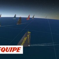 La cartographie du samedi 23 janvier - Voile - Vendée Globe