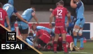 TOP 14 - Essai de Martin DEVERGIE (MHR) - Montpellier - Lyon - J19 - Saison 2020/2021