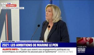 Marine Le Pen présentera le 29 janvier son "contre-plan" sur l'islamisme