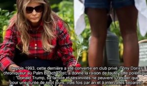 Melania Trump - sa vie en Floride compromise à cause de Donald - « Ils ne veulent pas de lui »