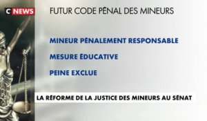 Justice : la réforme sur le code pénal des mineurs au Sénat