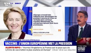 Vaccins : l'Union européenne met la pression - 26/01