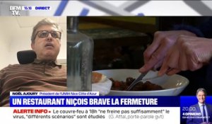 Noël Ajoury (UMIH Nice) sur les restaurants: "On demande au gouvernement de nous laisser au moins ouvrir nos terrasses"