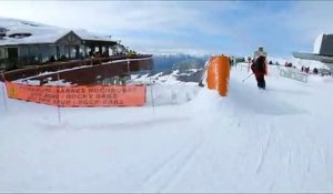 Belles pirouettes – Il filme ses sauts à ski avec une caméra embarquée -  L'essentiel