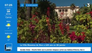 La Villa Massena de Nice a 100 ans ce 28 Janvier 2021