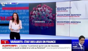 Variants du Covid-19: plus de 2000 cas par jour en France, selon Olivier Véran