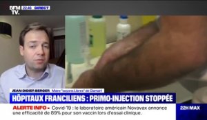 Clamart: le maire Jean-Didier Berger (@JD_Berger), pointe un "net ralentissement voire un arrêt des nouvelles vaccinations"