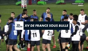 Le XV De France sous bulle