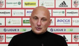 Avant-match ACA-Grenoble avec Olivier Pantaloni