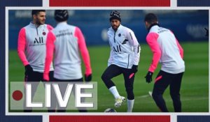 Replay : L'entraînement veille de Lorient - Paris Saint-Germain
