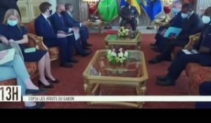 RTG - Visite au Gabon du Président de la 26e conférence sur le changement climatique (COP26)