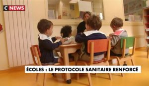 Ecoles : le protocole sanitaire renforcé