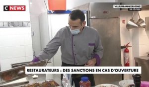 Restaurants : des sanctions en cas d'ouverture
