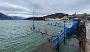 Le niveau du lac d'Annecy est monté de 20 cm