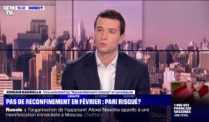 Jordan Bardella (RN): "Il faut tout faire pour éviter le reconfinement"