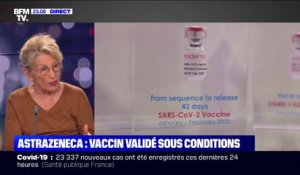 Selon la Pr Bouvet, le vaccin d'AstraZeneca "permettra de vacciner 5 millions de personnes en février, mars et avril"