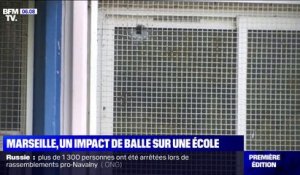 À Marseille, un impact de balle retrouvé sur une école