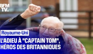 L’adieu du Royaume-Uni à leur héros "Captain Tom", mort à 100 ans du Covid-19
